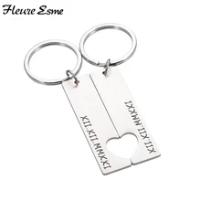 2PCS Couples Keychain Customized Anniversary Gift Husband Wife Boyfriend Girlfriend Keyring Women KeyChain Love Gifts Valentine
2PCS Couples Keychain Customized Anniversary Gift Husband Wife Boyfriend Girlfriend Keyring Women KeyChain Love Gifts Valentine