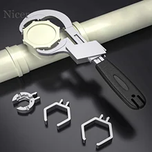 Universal Wrench Set Multifunction Open End Spanner High-carbon Steel Pipe Large Opening 80mm Hand Tool Bathroom Wrench for Home
Universal Wrench Set Multifunction Open End Spanner High-carbon Steel Pipe Large Opening 80mm Hand Tool Bathroom Wrench for Home