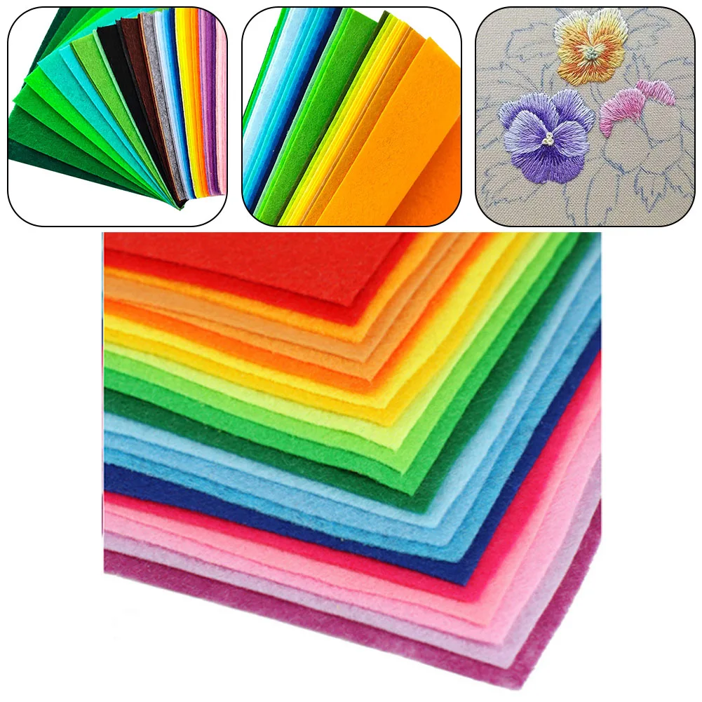 Non Woven Needlework Felt Cloth For Diy Plush Doll Craft Scrapbook Sewing Clothing Bags Decoration Children Clip Art Materials
Non Woven Needlework Felt Cloth For Diy Plush Doll Craft Scrapbook Sewing Clothing Bags Decoration Children Clip Art Materials