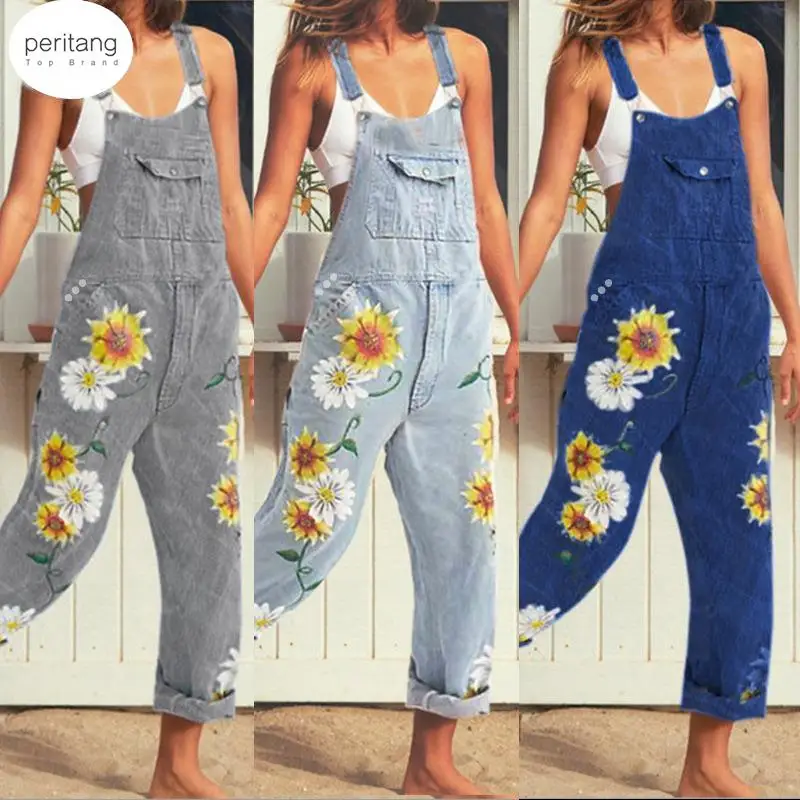 2024 Women Girl Washed Denim bodysuit Ladies Casual Jeans Flower Print Rompers Womens Jumpsuit Overalls #4 Denim Jumpsuits
2024 Women Girl Washed Denim bodysuit Ladies Casual Jeans Flower Print Rompers Womens Jumpsuit Overalls #4 Denim Jumpsuits
