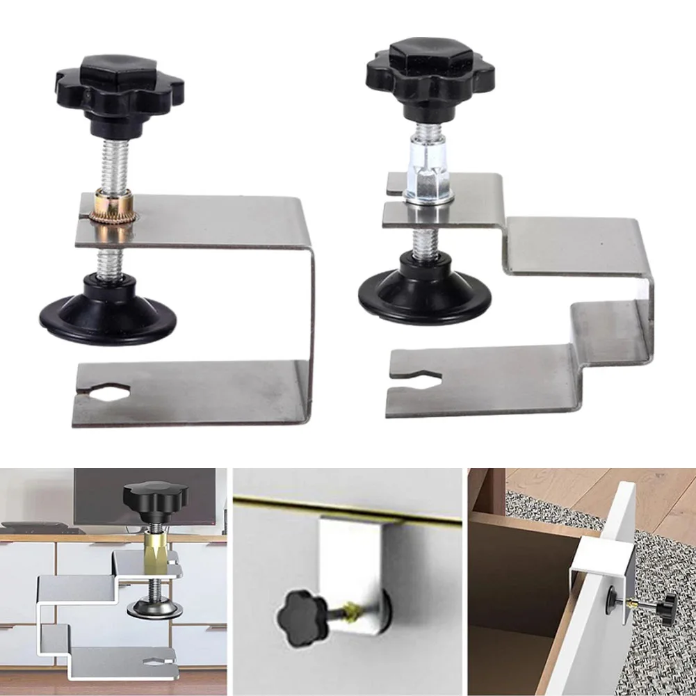 1pc Stainless Steel Drawer Front Mounting Clip Easy Adjustment U Shape Bow Clamp For Wood Working Weldering Constructing
1pc Stainless Steel Drawer Front Mounting Clip Easy Adjustment U Shape Bow Clamp For Wood Working Weldering Constructing