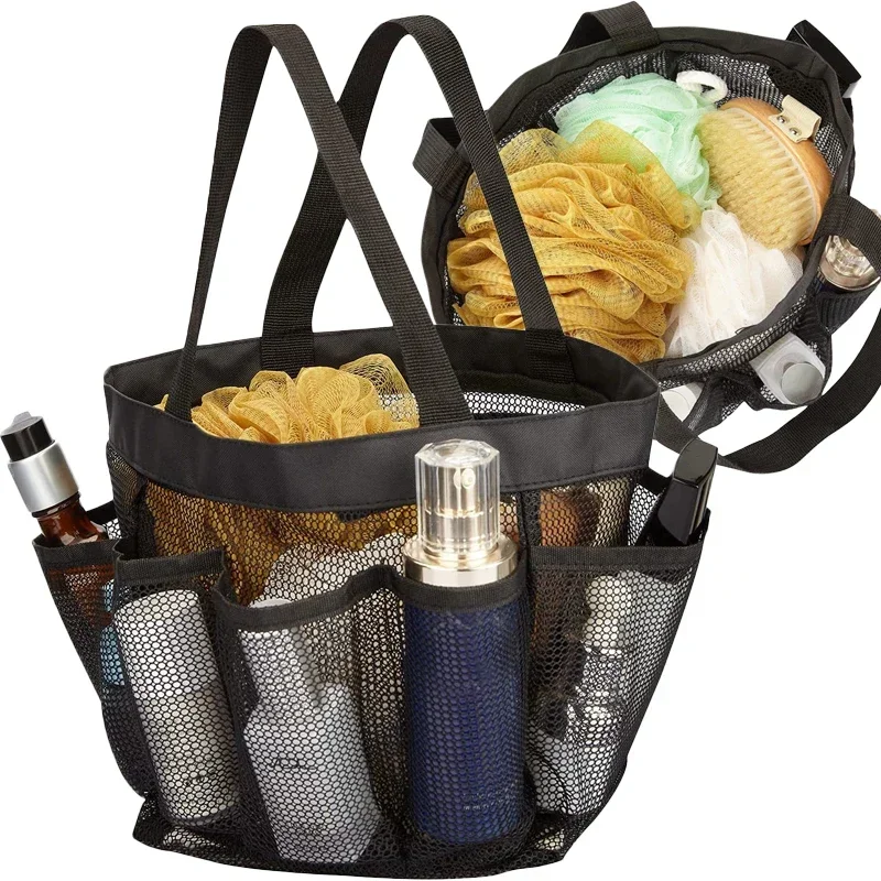 9 Pocket Mesh Quick Dry Shower Tote Bag Makeup Comestic Storage Basket Portable Travel Shoe Bag Set Toiletry and Bath Organizer
9 Pocket Mesh Quick Dry Shower Tote Bag Makeup Comestic Storage Basket Portable Travel Shoe Bag Set Toiletry and Bath Organizer