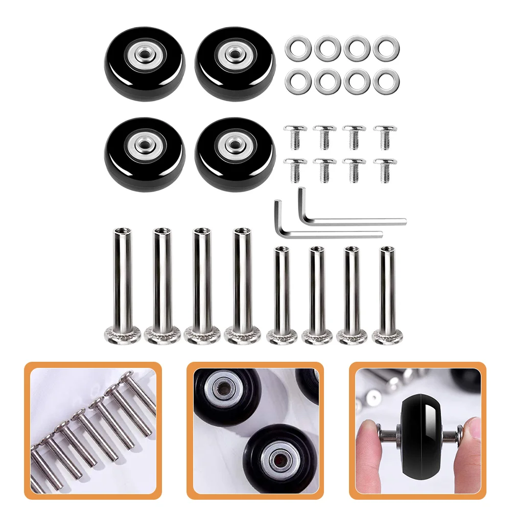 Trolley Case Wheels Luggage Caster Travel Accessories Replacement for Suitcase Kit
Trolley Case Wheels Luggage Caster Travel Accessories Replacement for Suitcase Kit