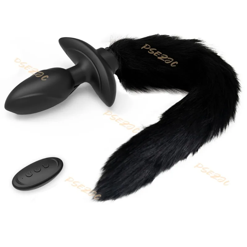 Plug Anal Cauda Da Raposa Swing Automático Vibrador Plug Anal Cauda Da Raposa Swing Automático Vibrador