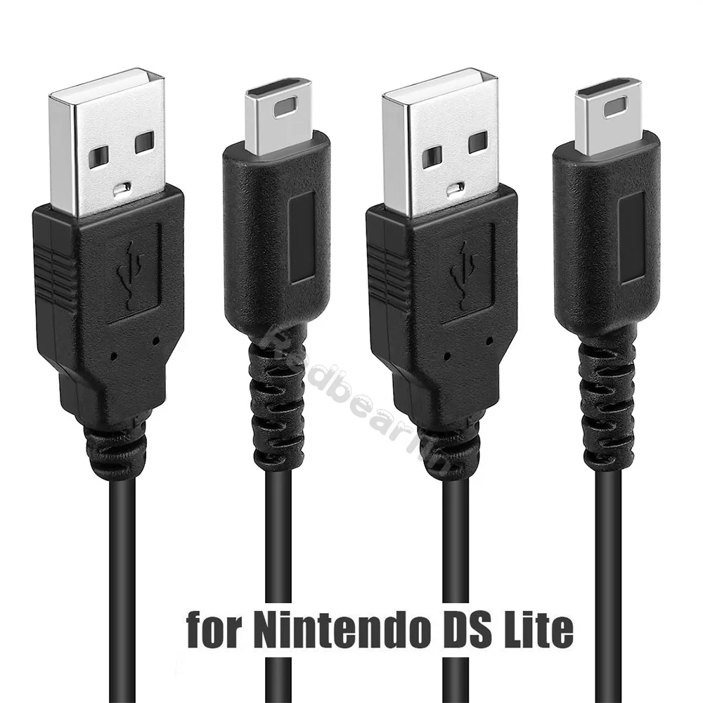 50-100pcs Black USB Data Power Charger/Charging Cable Lead Wire Adapter For Nintendo DS NDSL DSL
50-100pcs Black USB Data Power Charger/Charging Cable Lead Wire Adapter For Nintendo DS NDSL DSL