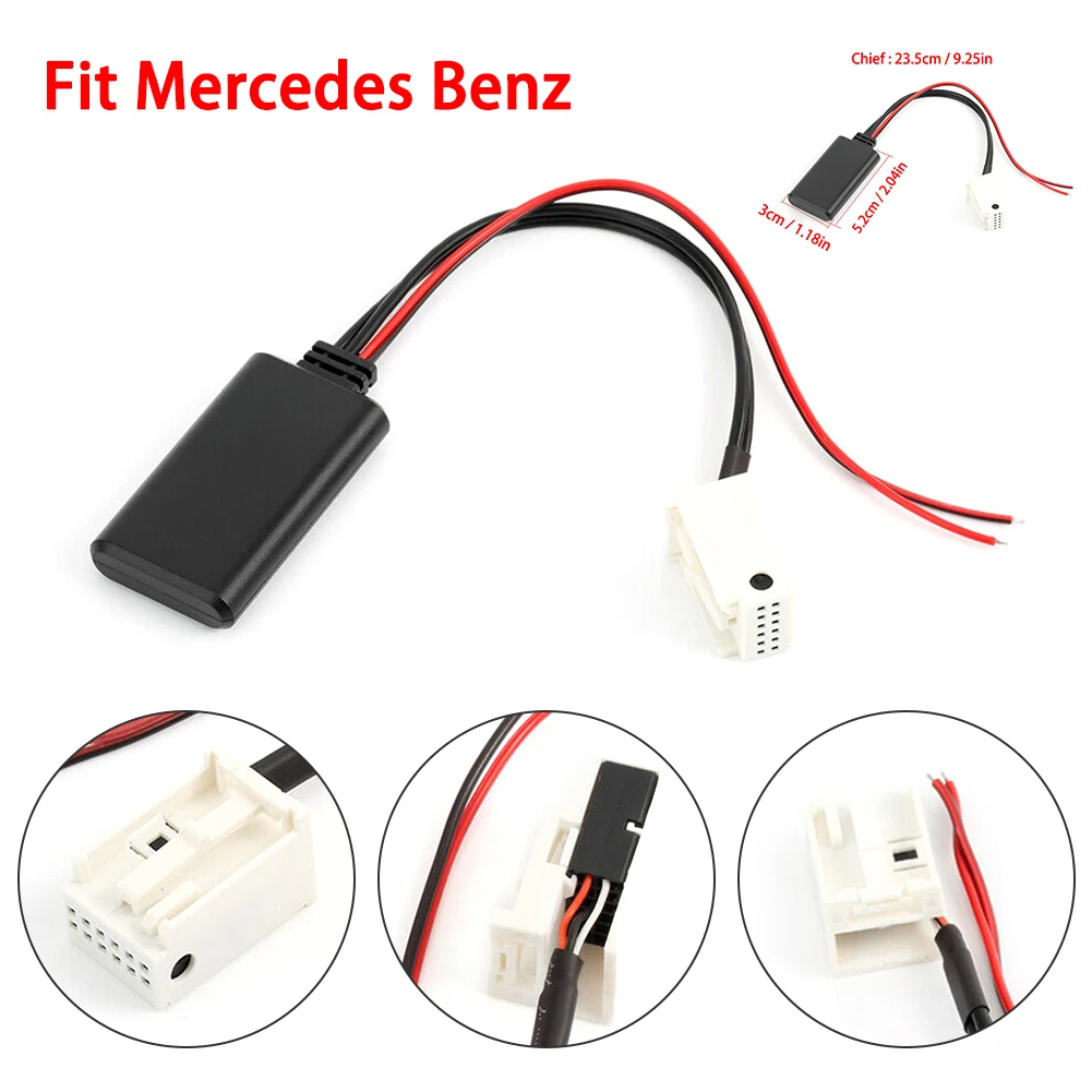 Universal Bluetooth Adapter Aux Cable For Fit Mercedes Benz Audio W169 W245 W203 W209 W164 Car Electronics Accessories Sockets
Universal Bluetooth Adapter Aux Cable For Fit Mercedes Benz Audio W169 W245 W203 W209 W164 Car Electronics Accessories Sockets