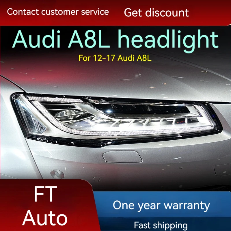 Car lights For 12-18 Audi A8L headlight assembly modification LED new matrix daytime running lights flowing turn signals
Car lights For 12-18 Audi A8L headlight assembly modification LED new matrix daytime running lights flowing turn signals