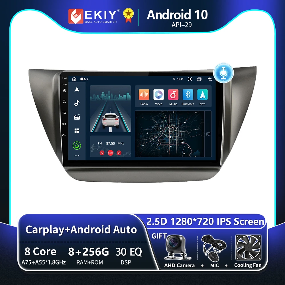 EKIY T8 Car Radio For Mitsubishi Lancer 9 CS 2000 - 2010 Android 10 Multimedia Video Player Navi GPS CarPlay No 2din DVD Stereo
EKIY T8 Car Radio For Mitsubishi Lancer 9 CS 2000 - 2010 Android 10 Multimedia Video Player Navi GPS CarPlay No 2din DVD Stereo