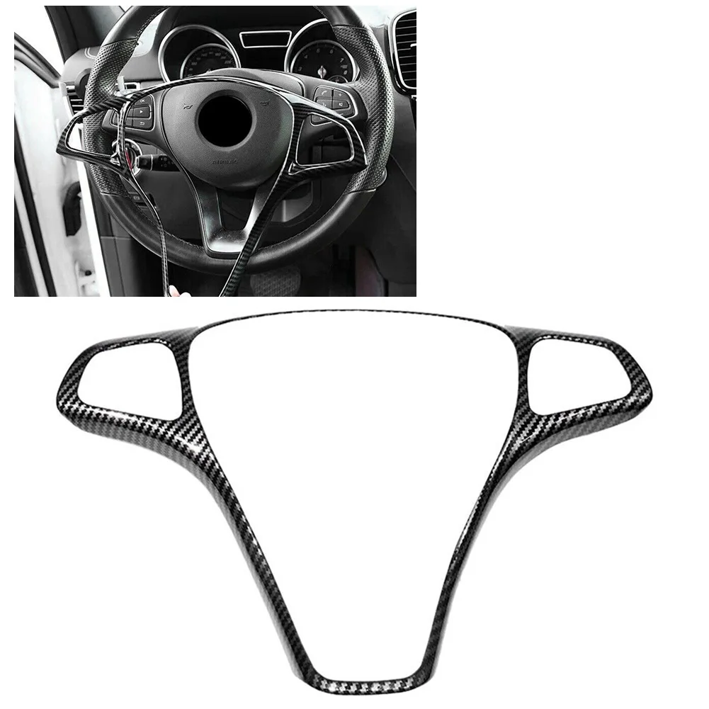 Part Wheel Cover Panel Cover Trim Practical Steering Wheel Tool 2014-17 Accessories Carbon Pattern For Mercedes
Part Wheel Cover Panel Cover Trim Practical Steering Wheel Tool 2014-17 Accessories Carbon Pattern For Mercedes