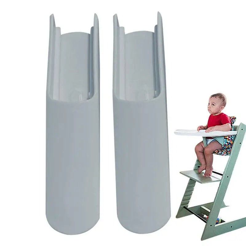 

Floor Chair Protector Kids Dining Chair Security Extension Leg Pad Leg Pad Protectors Feet Cover Anti Slip Highchair Safety Leg