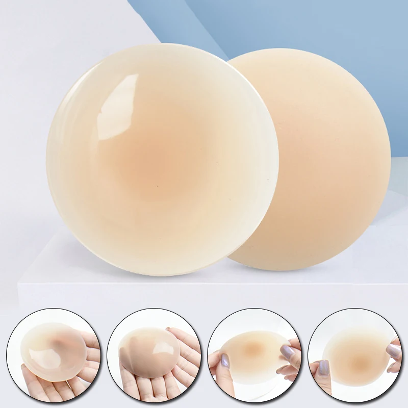 Self-adhesive Silicone Chest Stickers Women Breast Nipple Cover Bra Pad Reusable Invisible Thin Natural Color Chest Paste
Self-adhesive Silicone Chest Stickers Women Breast Nipple Cover Bra Pad Reusable Invisible Thin Natural Color Chest Paste