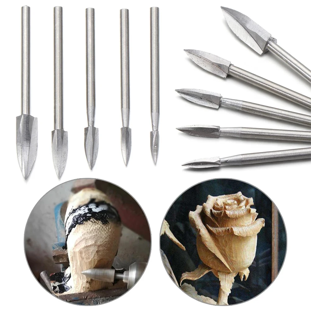 High Quality Practical Wood Carving Tools Drill Bit For Woodworking High Speed Steel Set Silver Wood Carving 5PCS
High Quality Practical Wood Carving Tools Drill Bit For Woodworking High Speed Steel Set Silver Wood Carving 5PCS