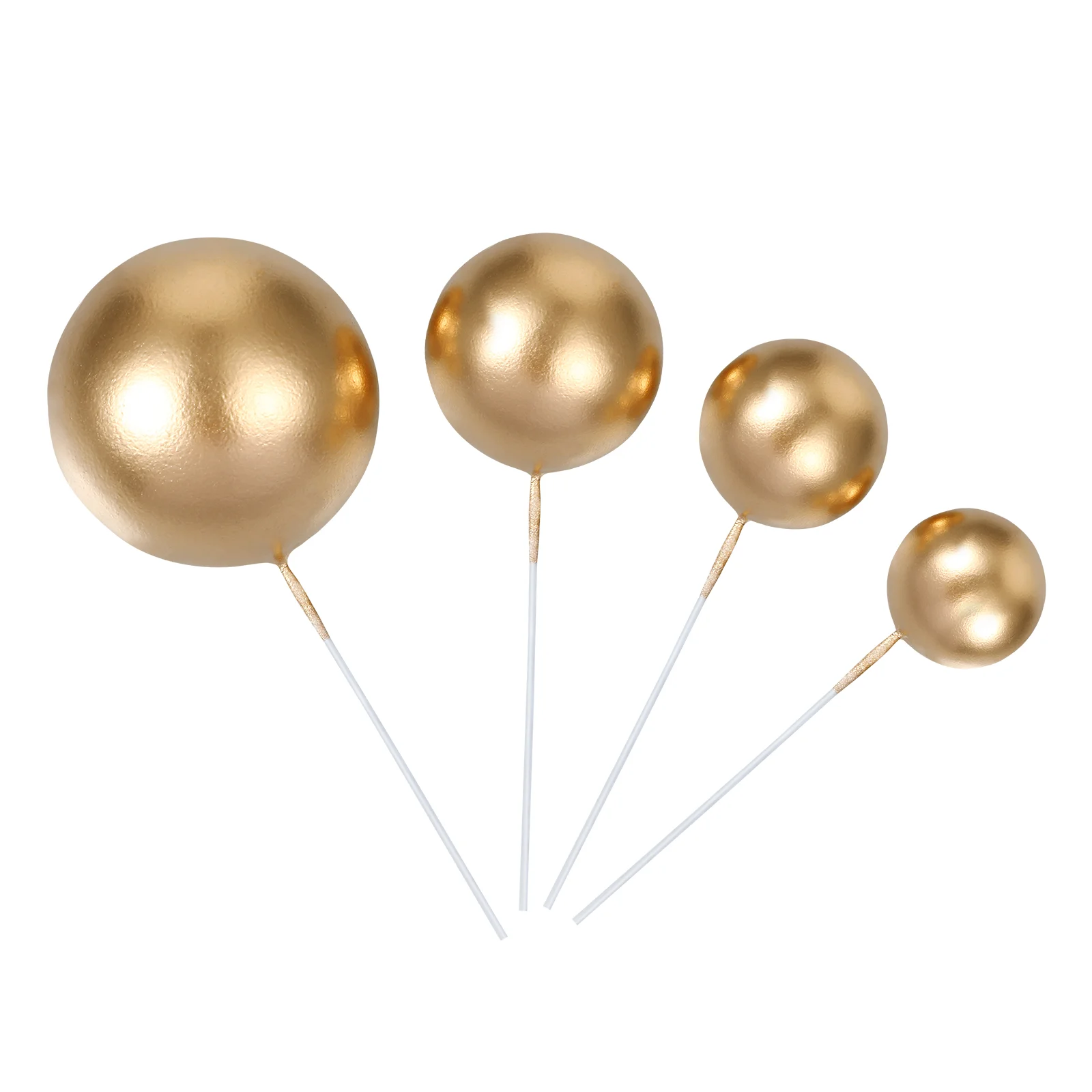 Amosfun 20Pcs Round Ball Cake Topper Cake Inserts Cake Picks Cake Decor for Birthday Wedding
Amosfun 20Pcs Round Ball Cake Topper Cake Inserts Cake Picks Cake Decor for Birthday Wedding