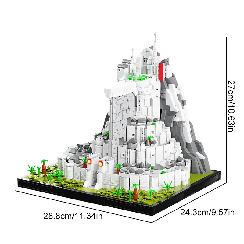 2211PCS Movie Baicheng Medieval Castle Building set,City Architecture Modular building block Assembly Model Kit,Adults Gift 2211PCS Movie Baicheng Medieval Castle Building set,City Architecture Modular building block Assembly Model Kit,Adults Gift