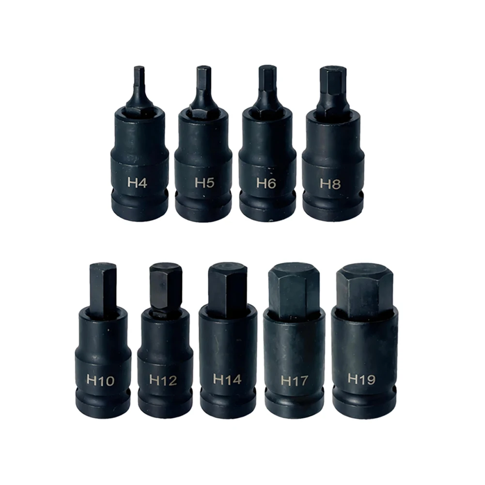 1pc 55mm 1/2" Drive Hexagon Bit Socket Screwdriver Wrench Set Drill Bit Adapter Hand-Tools H4 H5 H6 H8 H10 H12 H14 H17 H19
1pc 55mm 1/2" Drive Hexagon Bit Socket Screwdriver Wrench Set Drill Bit Adapter Hand-Tools H4 H5 H6 H8 H10 H12 H14 H17 H19