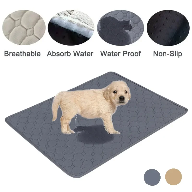 

Моющиеся подкладки для мочи для собак, подгузники для собак, впитывающие мочи, Защита окружающей среды, водонепроницаемые Многоразовые подкладки для щенков, товары для домашних животных