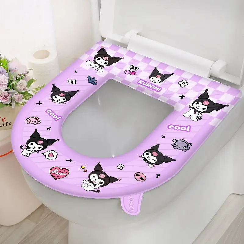 Sanrio Cinnamoroll Kuromi Anime Kawaii Printed Toilet Seat Cute My Melody Waterproof Washless Toilet Cover Mat Toys for Girls
Sanrio Cinnamoroll Kuromi Anime Kawaii Printed Toilet Seat Cute My Melody Waterproof Washless Toilet Cover Mat Toys for Girls
