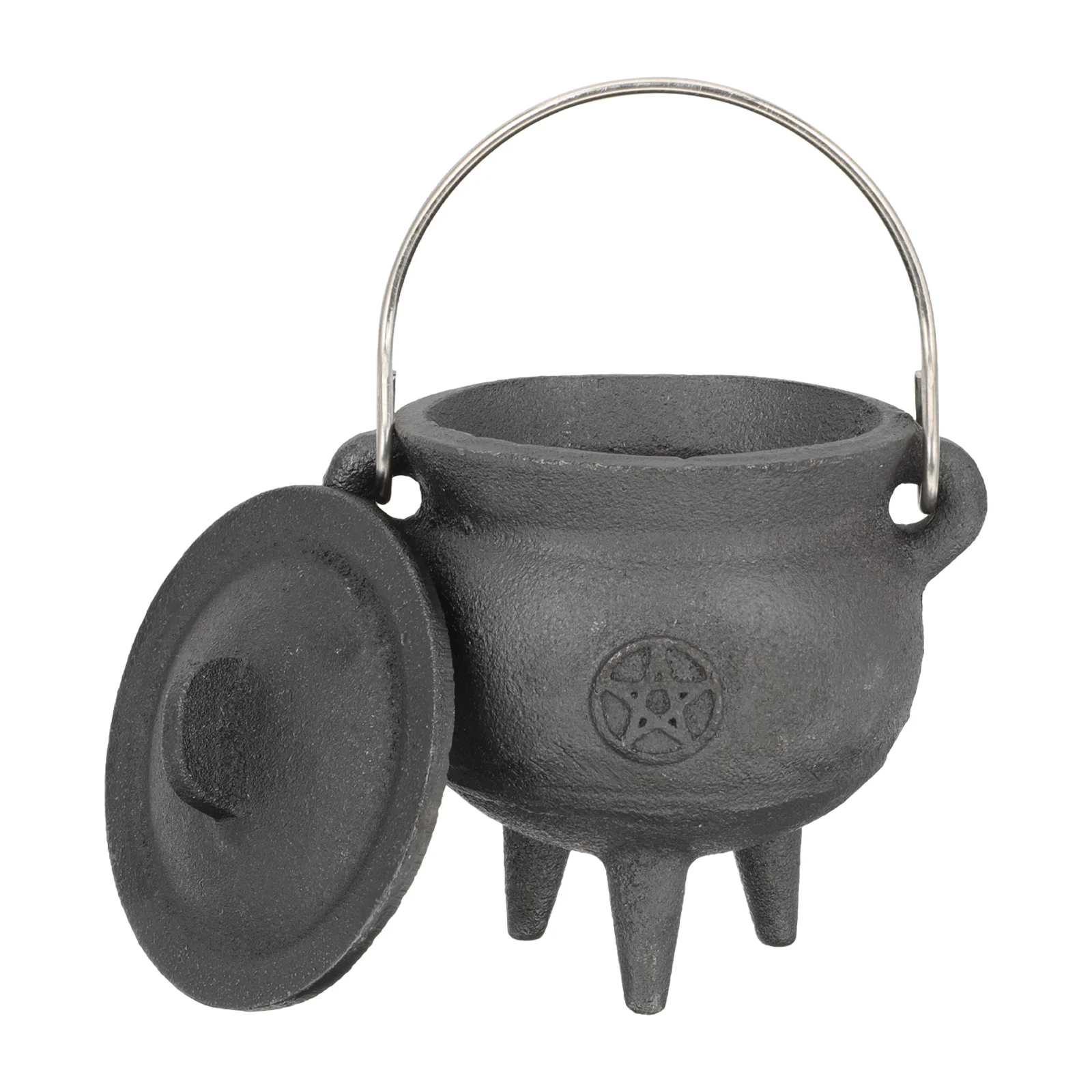 Mini Cauldron Small Iron Witch Pot Halloween Cauldron Pot Trick Or Treat Candy Holder Bucket
Mini Cauldron Small Iron Witch Pot Halloween Cauldron Pot Trick Or Treat Candy Holder Bucket