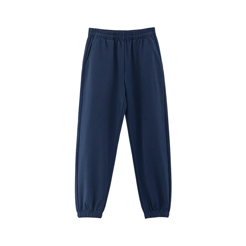 

Men's Summer Fashion Cotton Blended Straight Sweatpants Streetwear Loose Casual Pants Elastic Waist Solid Color Basics Trouser
