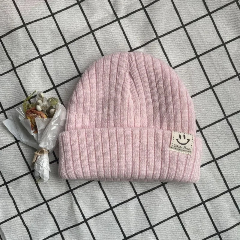 New Cute Smiling Face Children's Spring and Autumn Baby Set Knitted All-match Warm Baby Cap for Boys and Girls
New Cute Smiling Face Children's Spring and Autumn Baby Set Knitted All-match Warm Baby Cap for Boys and Girls