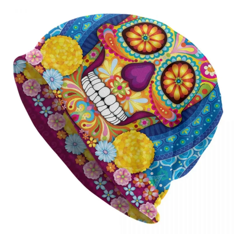 Sugar Skull Skullies Beanies Caps Cool Winter Warm Women Men Knit Hats Adult Unisex Colorful Day Of The Dead Mandala Bonnet Hats
Sugar Skull Skullies Beanies Caps Cool Winter Warm Women Men Knit Hats Adult Unisex Colorful Day Of The Dead Mandala Bonnet Hats