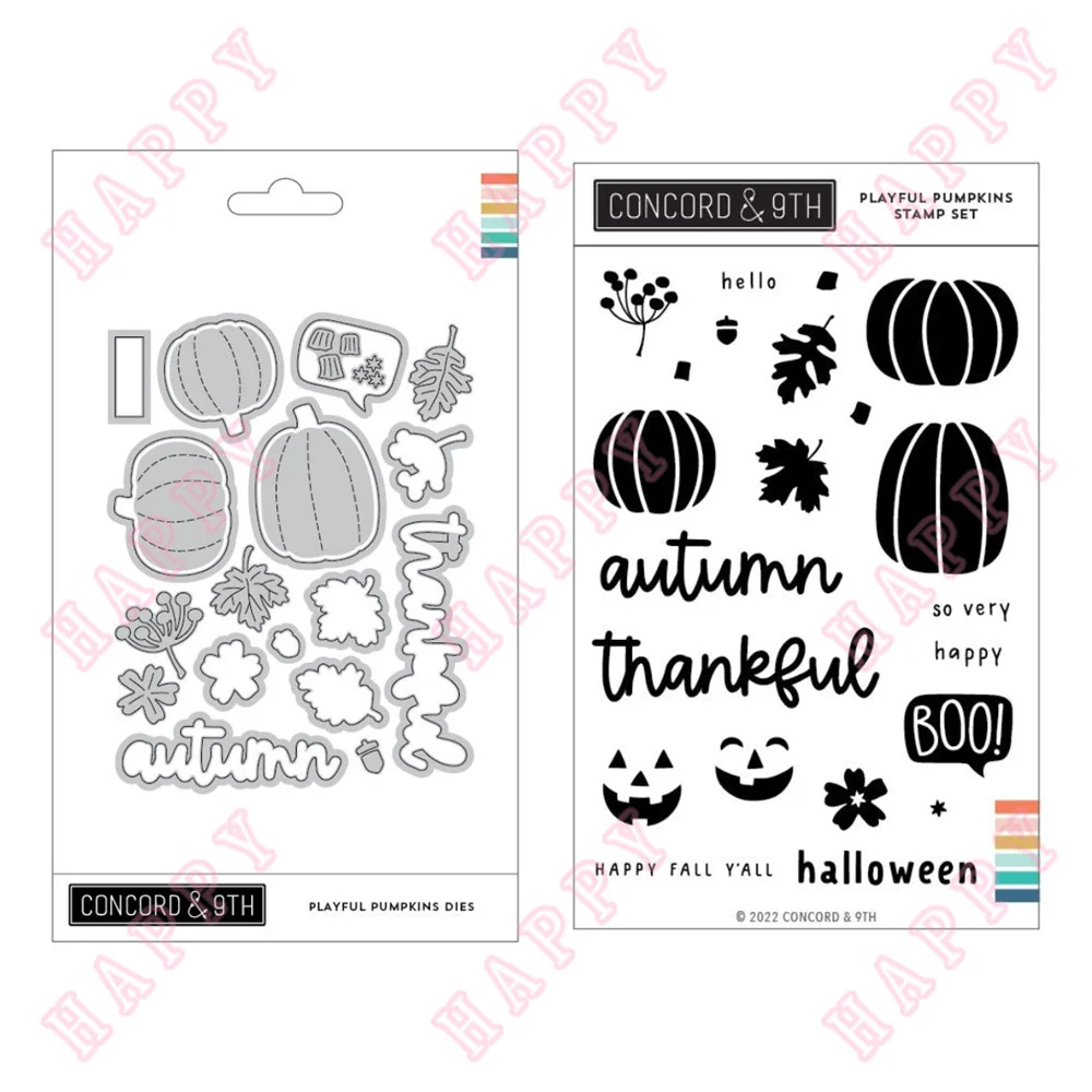 Playful Pumpkins Metal Cutting Dies Stamps Scrapbook Diary Decoration Paper Craft DIY Greeting Card Handmade Embossing Template
Playful Pumpkins Metal Cutting Dies Stamps Scrapbook Diary Decoration Paper Craft DIY Greeting Card Handmade Embossing Template