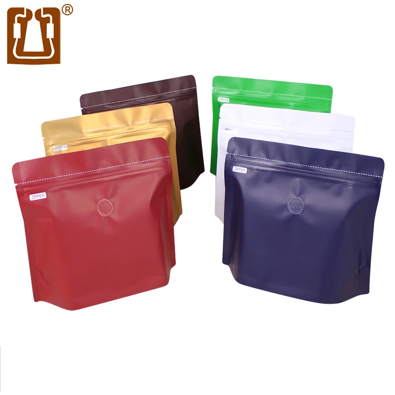 Zhanfei Packaging Half Pound Coffee Bag One-way Air Valve 10Pcs Diamond Type Kraft Aluminum Oil Bag Coffee Bean Packaging Bag 
Zhanfei Packaging Half Pound Coffee Bag One-way Air Valve 10Pcs Diamond Type Kraft Aluminum Oil Bag Coffee Bean Packaging Bag