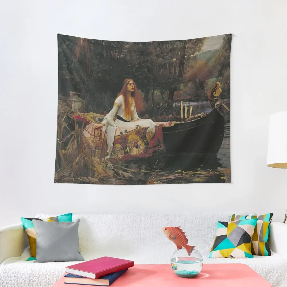 The Lady of Shalott -John William Waterhouse Tapestry Bedroom Decor Aesthetic Wall Decor Cute Room Things Tapestry
The Lady of Shalott -John William Waterhouse Tapestry Bedroom Decor Aesthetic Wall Decor Cute Room Things Tapestry