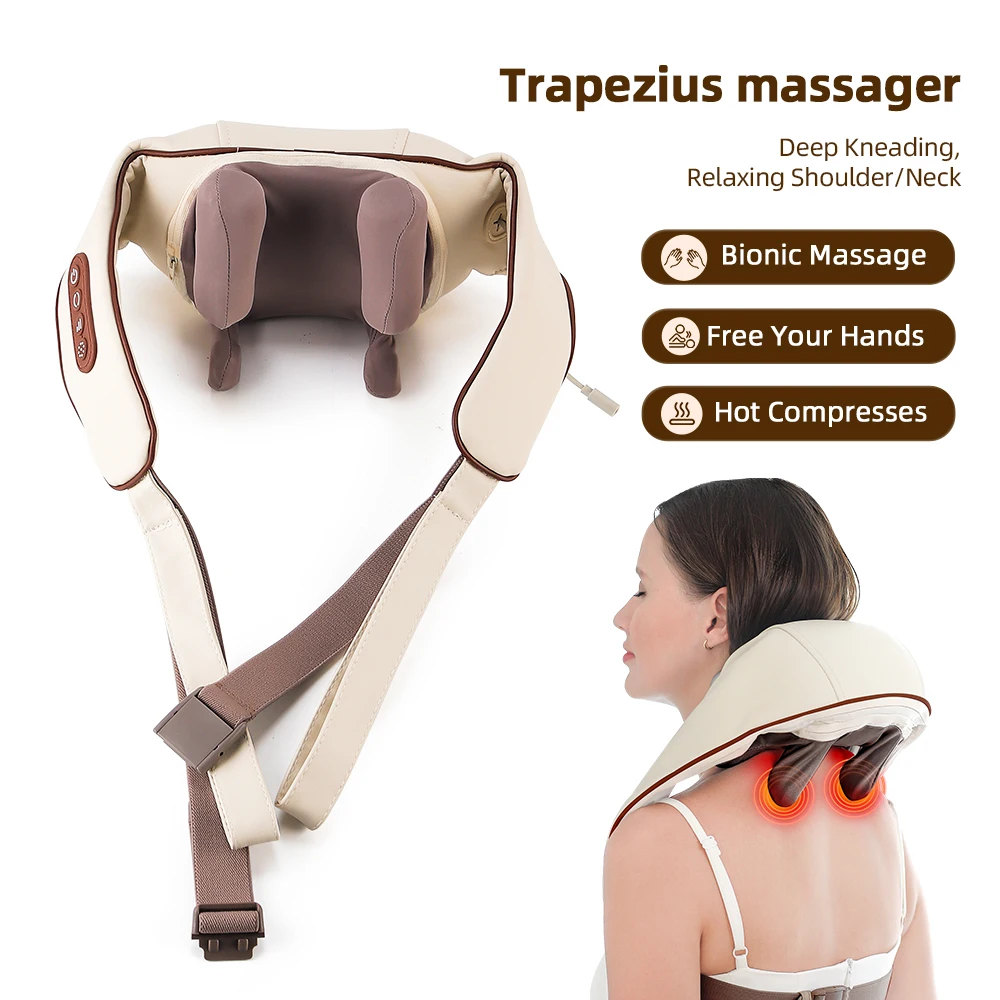 Electric Neck And Back Massager Wireless Trapezius Massager Kneading Massage Pillow Waist Massage Leg massage
Electric Neck And Back Massager Wireless Trapezius Massager Kneading Massage Pillow Waist Massage Leg massage