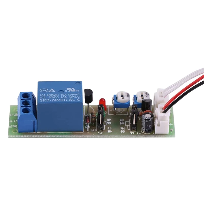 

Time Delay Module,DC 24V 0-15 Min Adjustable Cycle Time Relay Timer ON/Off Module
