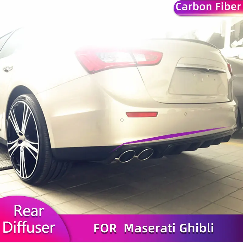 Губа диффузора заднего бампера автомобиля из углеродного волокна для Maserati ghiдоступ Base S Q4 Sedan 4D 2014-2016, Автомобильный задний диффузор, губа, фартук, комплект кузова
Губа диффузора заднего бампера автомобиля из углеродного волокна для Maserati ghiдоступ Base S Q4 Sedan 4D 2014-2016, Автомобильный задний диффузор, губа, фартук, комплект кузова