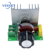 4000W Governor AC 220V SCR Electronic Voltage Regulator Speed Controller Board Speed Control Dimmer Thermostat Module
4000W Governor AC 220V SCR Electronic Voltage Regulator Speed Controller Board Speed Control Dimmer Thermostat Module