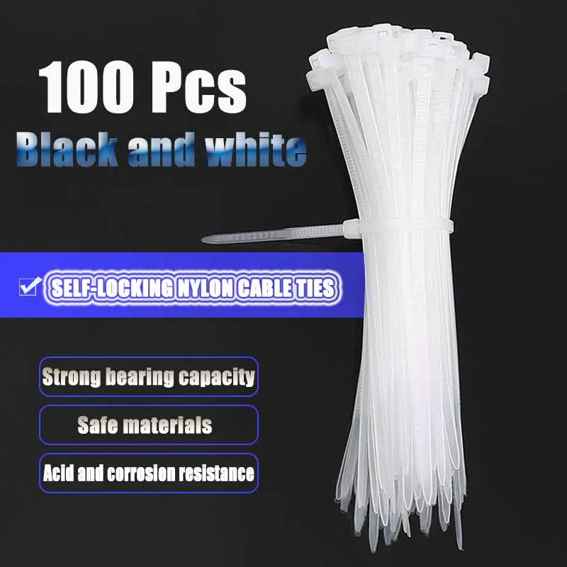 Cable Tie Self-locking Cable Tie Binding Wire Storage and Sorting Plastic Belt for Binding Wire Harness Cable Organizer
Cable Tie Self-locking Cable Tie Binding Wire Storage and Sorting Plastic Belt for Binding Wire Harness Cable Organizer