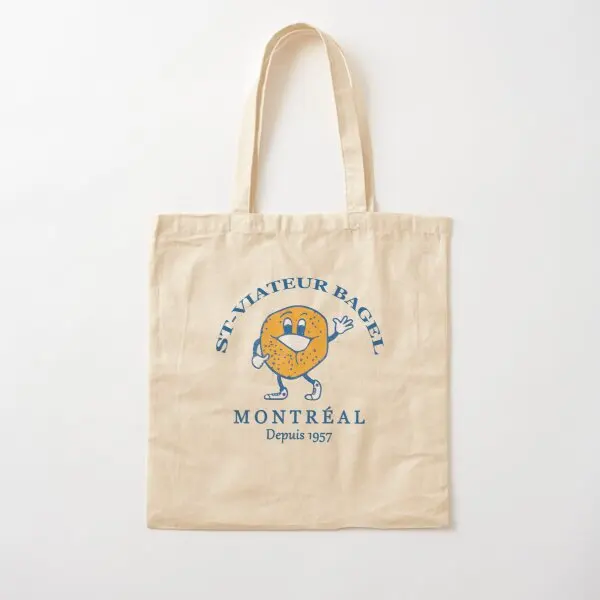 Bagels Are Booming St Viateur Bagel Mont Canvas Bag Fabric Travel Tote Casual Grocery Foldable Reusable Handbag Ladies Shopper
Bagels Are Booming St Viateur Bagel Mont Canvas Bag Fabric Travel Tote Casual Grocery Foldable Reusable Handbag Ladies Shopper