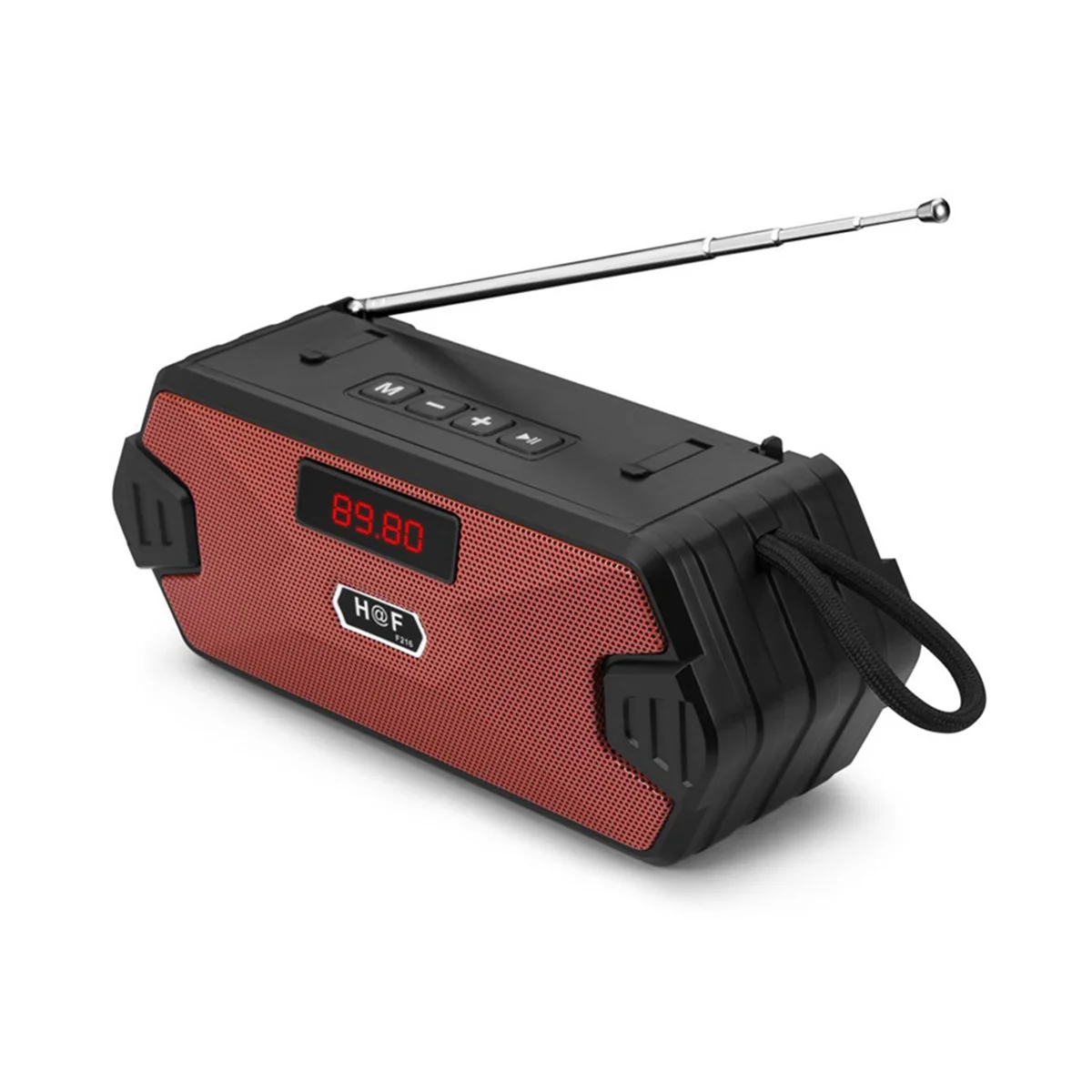 

Портативный Bluetooth мини-сабвуфер с поддержкой TF-карты, USB-динамик, FM-приемник/радио с FM-радио, красный