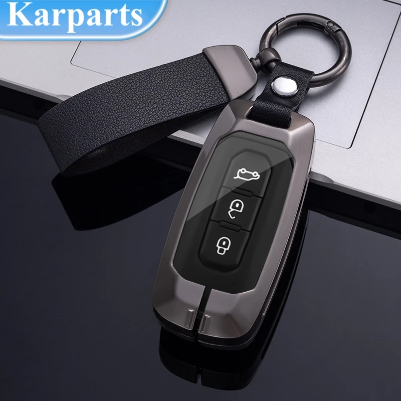 Metal Leather Car Smart Remote Key Cover Case For Ford Territory EV Bag Shell Holder Protector Key Chain Auto Accessories
Metal Leather Car Smart Remote Key Cover Case For Ford Territory EV Bag Shell Holder Protector Key Chain Auto Accessories