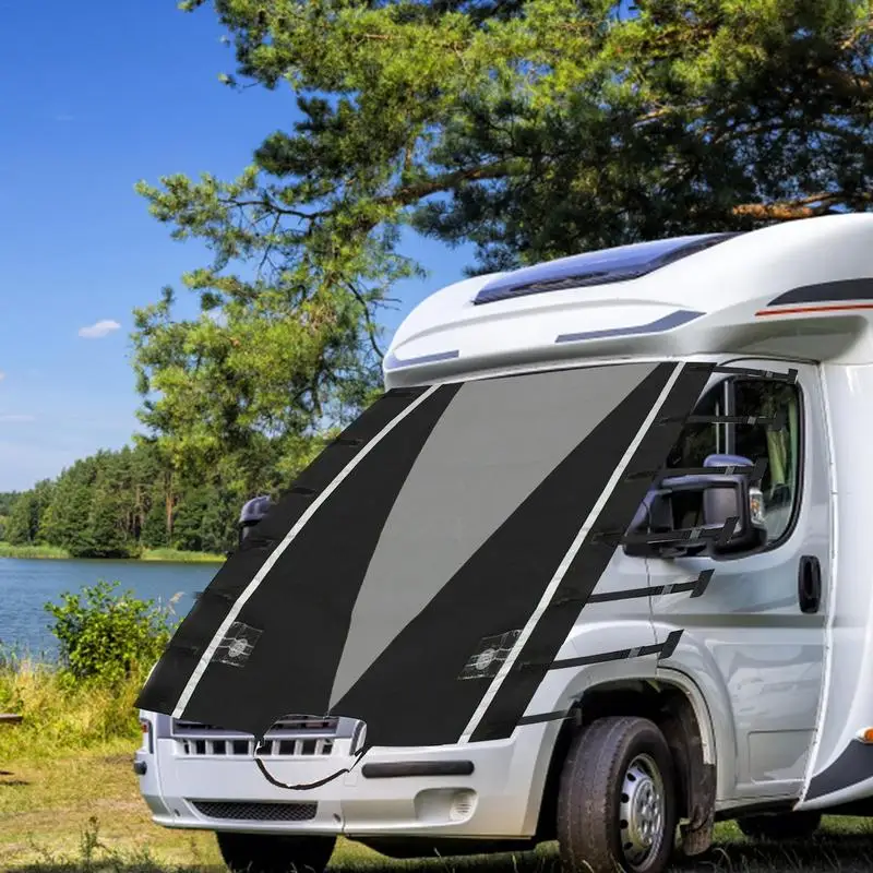 Travel Trailer RV Cover Adjustable RV Front Protector Cover With LED Lights Tear-Resistant Windproof Camper Cover Car Accessorie
Travel Trailer RV Cover Adjustable RV Front Protector Cover With LED Lights Tear-Resistant Windproof Camper Cover Car Accessorie