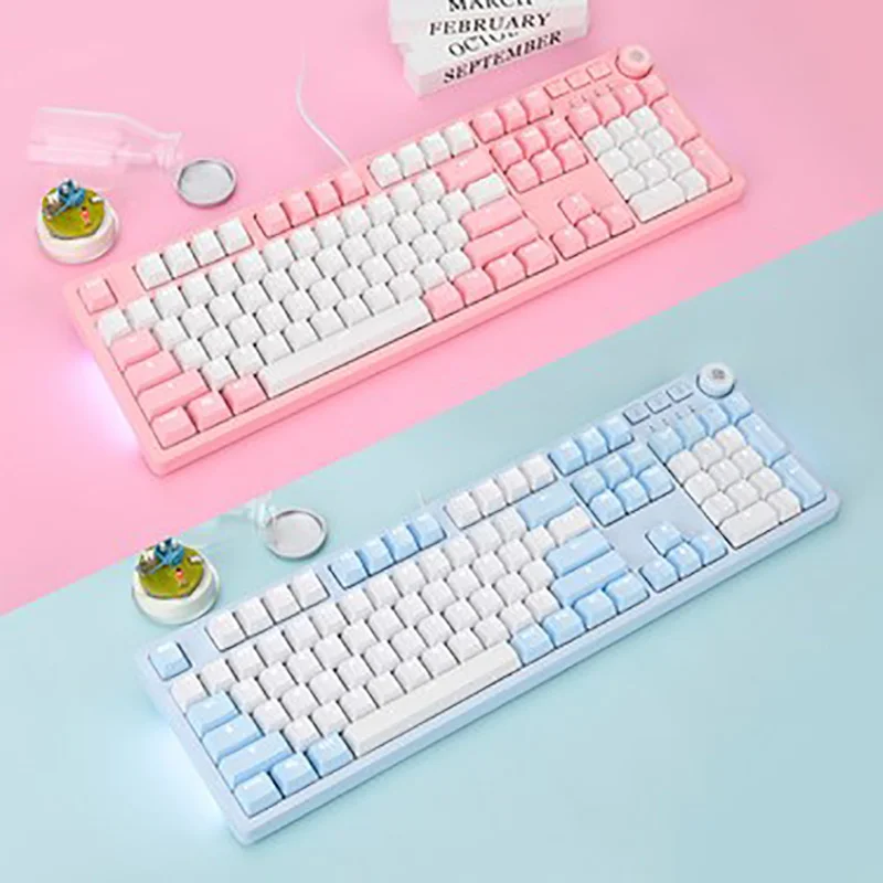 Проводная Механическая игровая клавиатура AK515, клавиши PBT, белая подсветка, магнитная панель на присоске, мультимедийные клавиши, роликовая клавиатура
Проводная Механическая игровая клавиатура AK515, клавиши PBT, белая подсветка, магнитная панель на присоске, мультимедийные клавиши, роликовая клавиатура