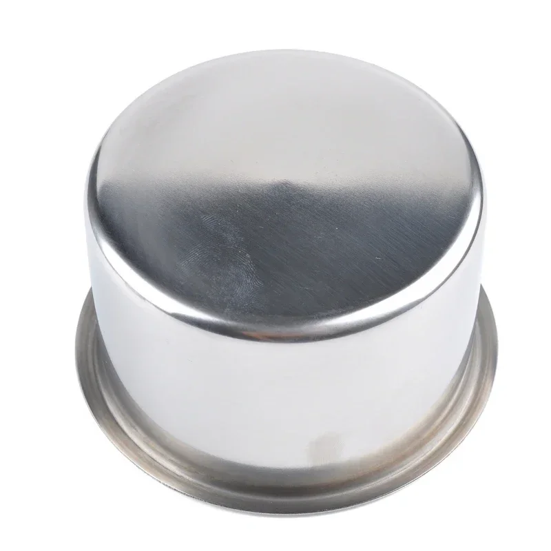 Single Stainless Steel Cup Holder, Small - Silver Recessed Spill Resistant Storage for Boats, Yachts, RVs, Car Conversions
Single Stainless Steel Cup Holder, Small - Silver Recessed Spill Resistant Storage for Boats, Yachts, RVs, Car Conversions