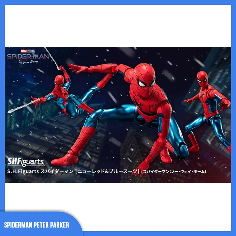 Originate Bandai Shf Spider-Man Peter Parker Hero No Return Egg Red And Blue Old Battle Suit Action Figura Model Collection Gift
Originate Bandai Shf Spider-Man Peter Parker Hero No Return Egg Red And Blue Old Battle Suit Action Figura Model Collection Gift