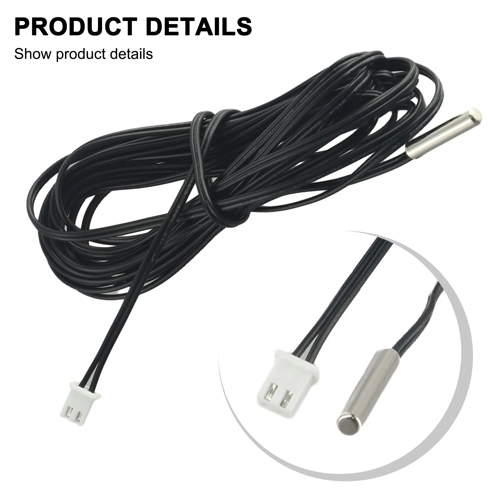 1Pcs 4x20mm 10K 1% 3950 Thermistor Temperature Temperature Sensor Waterproof Probe Thermometer Cable Power Tool Accessories
1Pcs 4x20mm 10K 1% 3950 Thermistor Temperature Temperature Sensor Waterproof Probe Thermometer Cable Power Tool Accessories