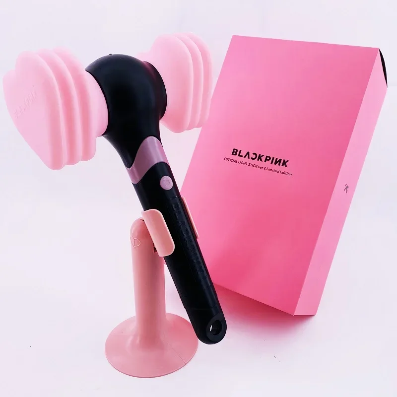 Official Ver.2 With Bluetooth LED Light Stick Concert Light Glowing Hammer Glow Stick Pink Lamp Fan Gift Shiny Novelty Toy
Official Ver.2 With Bluetooth LED Light Stick Concert Light Glowing Hammer Glow Stick Pink Lamp Fan Gift Shiny Novelty Toy