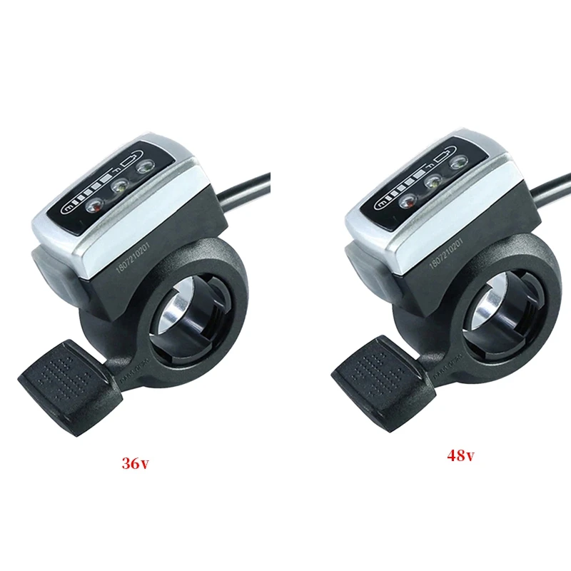 Thumb Throttle Speed Controller LED Display Battery Power Indicator Electric Bike Throttle Handle Accelerator
Thumb Throttle Speed Controller LED Display Battery Power Indicator Electric Bike Throttle Handle Accelerator