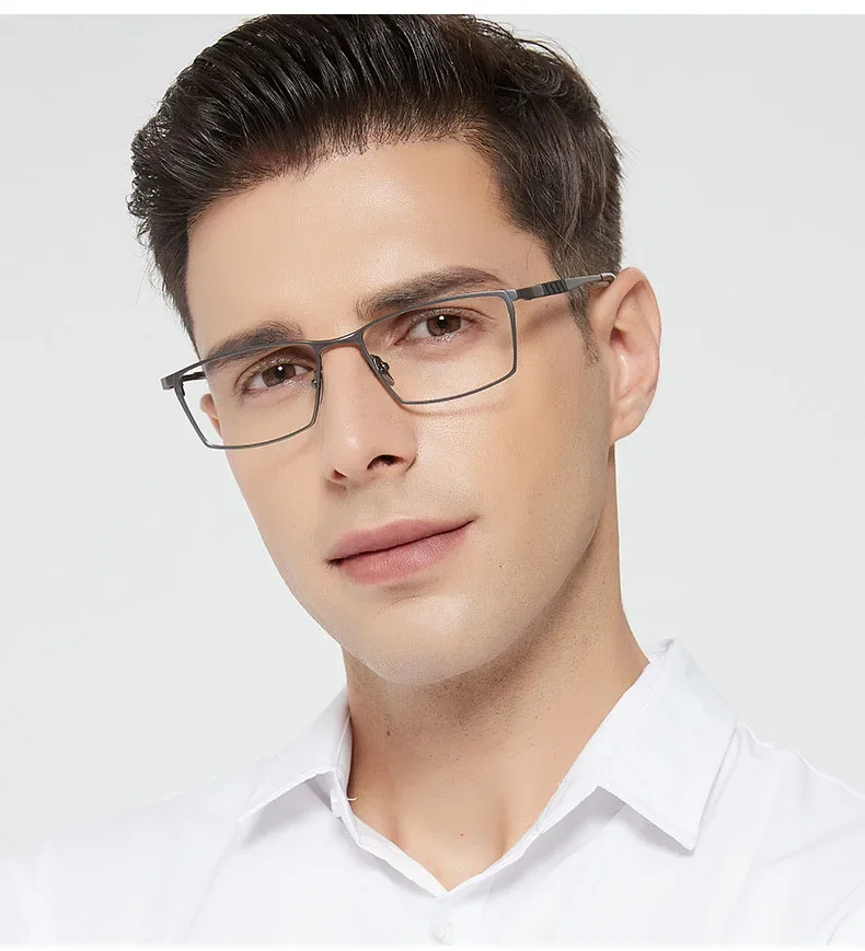Men Eyewear Optical Glasses Frame Prescription Chameleon Lenses Gafas Titanium Light Frame
Men Eyewear Optical Glasses Frame Prescription Chameleon Lenses Gafas Titanium Light Frame