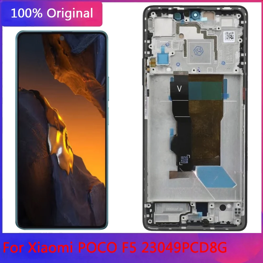 Оригинальный ЖК-дисплей для Xiaomi Poco F5 AMOLED экран с рамкой 6,67 дюйма POCO F5 23049PCD8G 23049PCD8I сменный сенсорный экран
Оригинальный ЖК-дисплей для Xiaomi Poco F5 AMOLED экран с рамкой 6,67 дюйма POCO F5 23049PCD8G 23049PCD8I сменный сенсорный экран