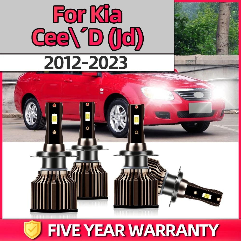 TEENRAM Auto Car Turbo Lamps Bright 6000K CSP Chip Car Exterior Headlight Vehicle Parts 20000LM For Kia Cee\´D (Jd) 2012-2023
TEENRAM Auto Car Turbo Lamps Bright 6000K CSP Chip Car Exterior Headlight Vehicle Parts 20000LM For Kia Cee\´D (Jd) 2012-2023