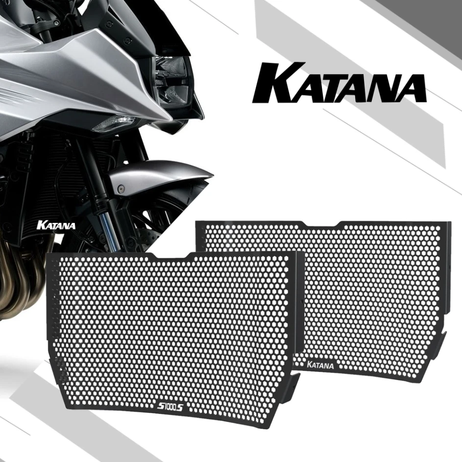 

FOR Suzuki GSX-S1000S Katana GSX-S 1000S KATANA 2024 2023 Motorcycle Radiator Grille Guard Cover Protector 2019-2022 2021 2020