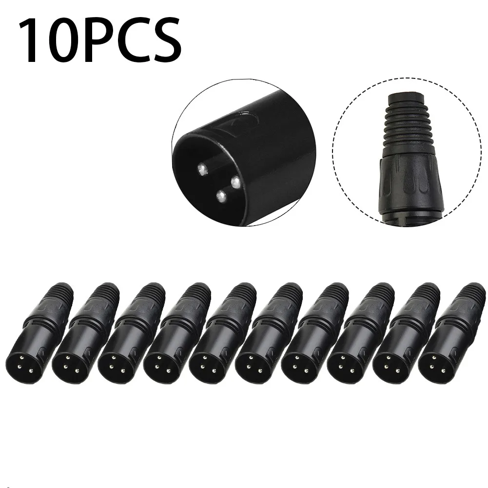 Microphone Connectors Cable Plastic Shielded Noise High Conductivity 0.59" X 2.64" 1.5 X 6.7cm Brass Contact
Microphone Connectors Cable Plastic Shielded Noise High Conductivity 0.59" X 2.64" 1.5 X 6.7cm Brass Contact