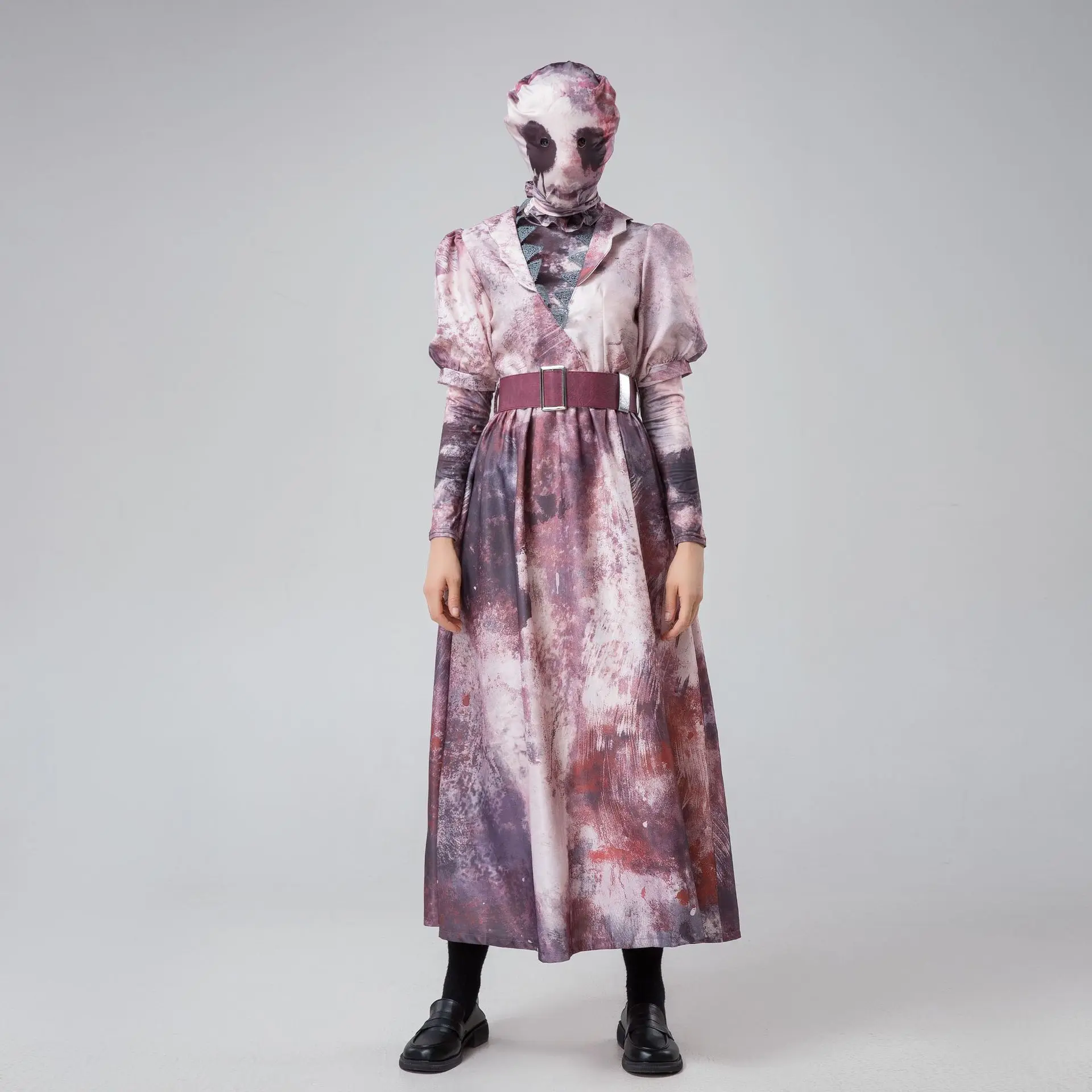 

Game Dead Zombie Daylight Cosplay Dawn of the Dead Dawn Killing Butcher Puff Cos Dress Silent Hill Nurse Mask Halloween Suit