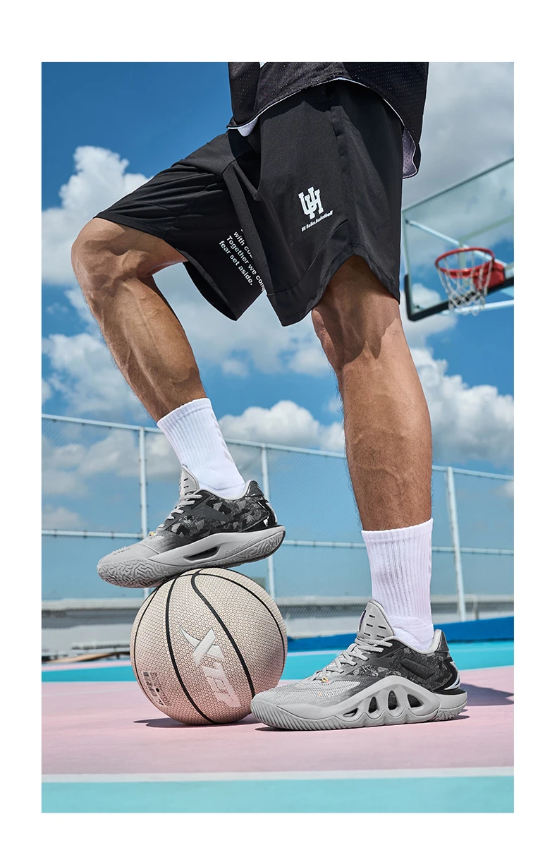 Xtep garras do diabo tênis de basquete para homem 2024 outono confortável sapatos esportivos combate estabilidade rebote tênis 876319120001 Xtep garras do diabo tênis de basquete para homem 2024 outono confortável sapatos esportivos combate estabilidade rebote tênis 876319120001